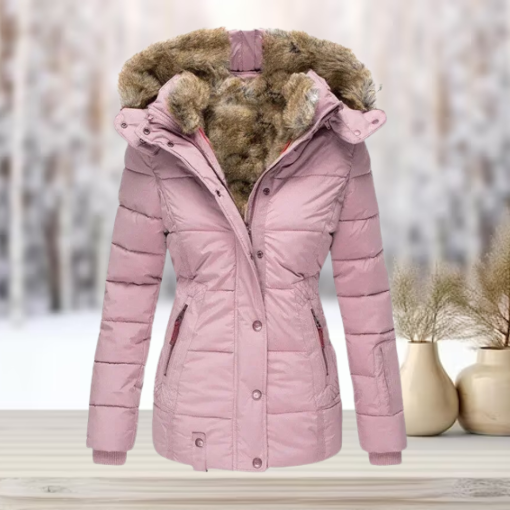 Portia | Women’s Fur-Lined Down Puffer Jacket