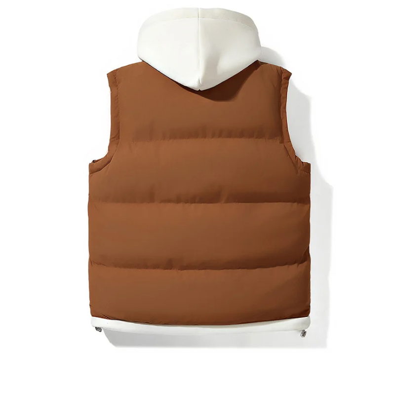 Seydon | Men’s Fleece-Lined Hooded Zip Vest