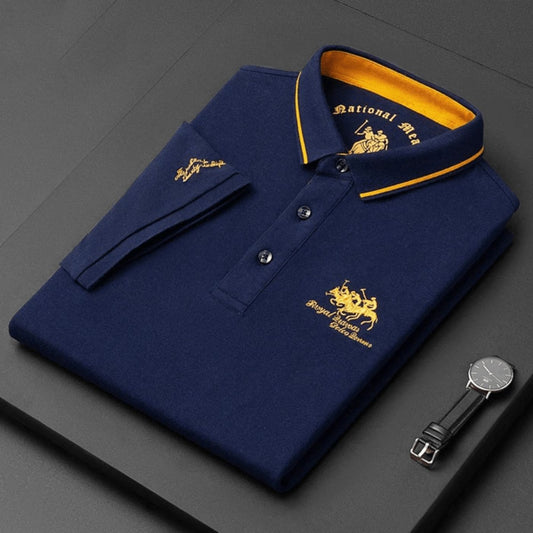 Abel | Men’s Classic Embroidered Polo Shirt