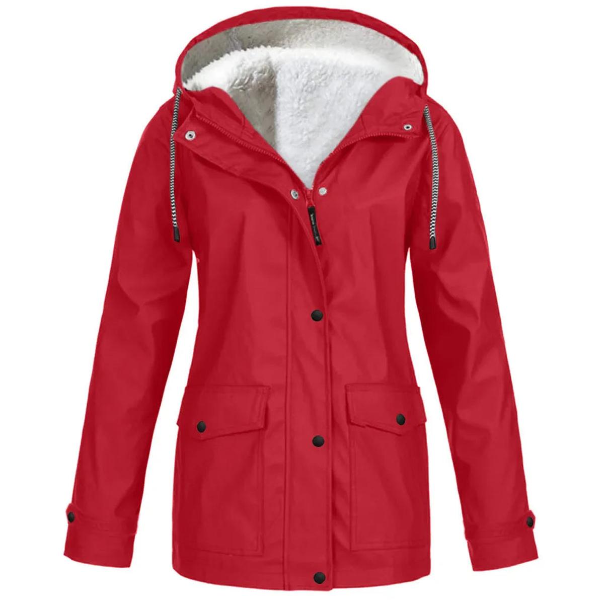 Arden | Waterproof Hooded Fleece-Lined Jacket