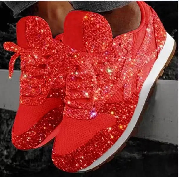 Cassie | Women’s Glitter Sneakers