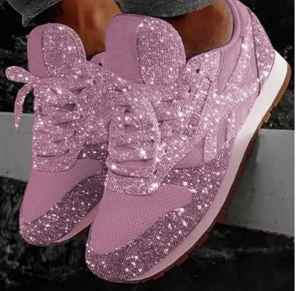 Cassie | Women’s Glitter Sneakers