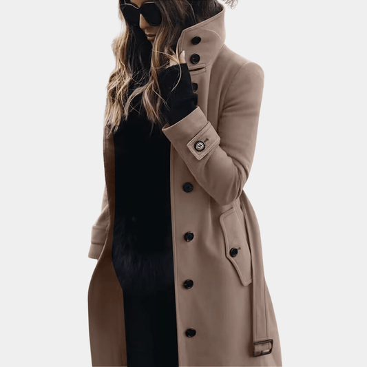 Amara | Women’s Classic Tailored Trench Coat