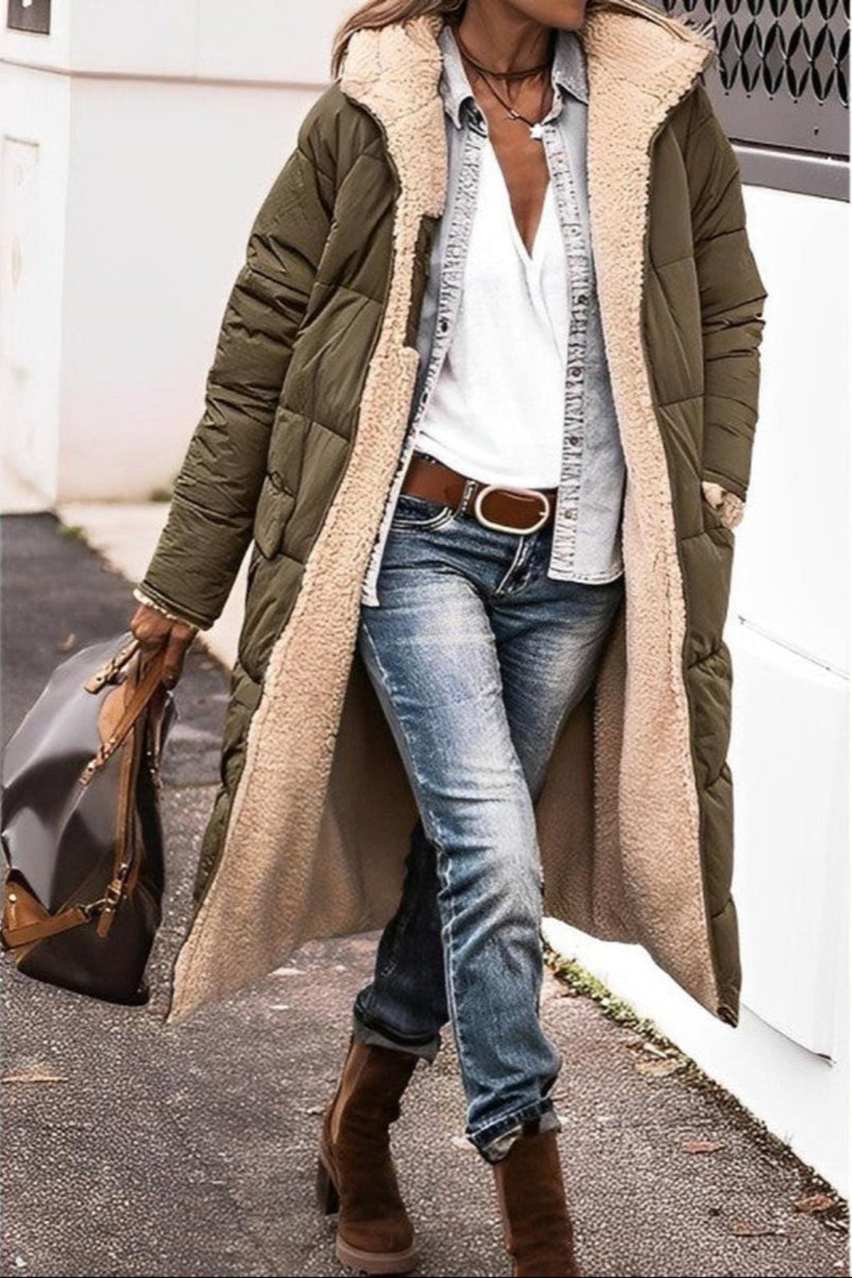 Aurora | Women’s Reversible Long Winter Coat
