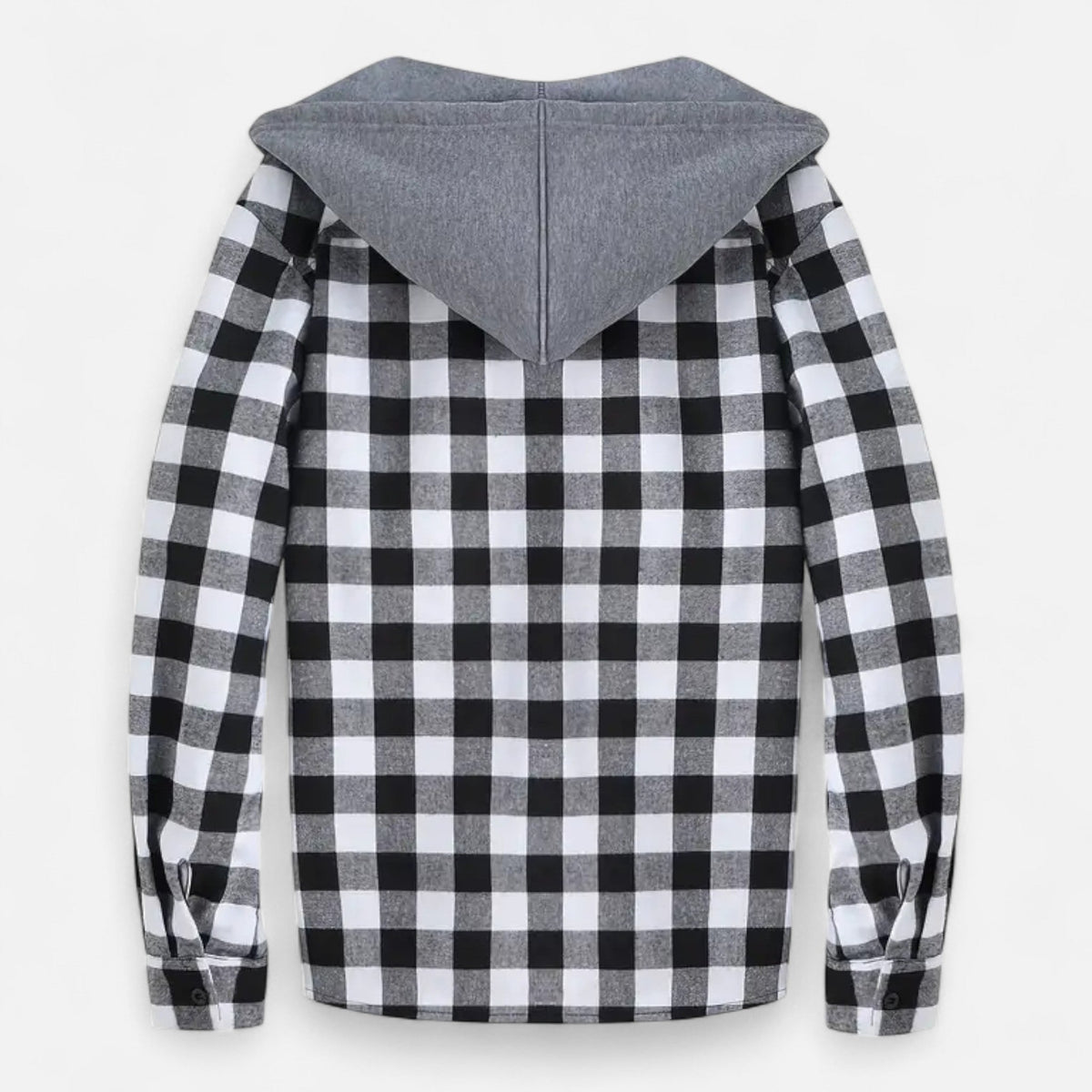 Ruxander | Men’s Button-Up Hooded Sweater