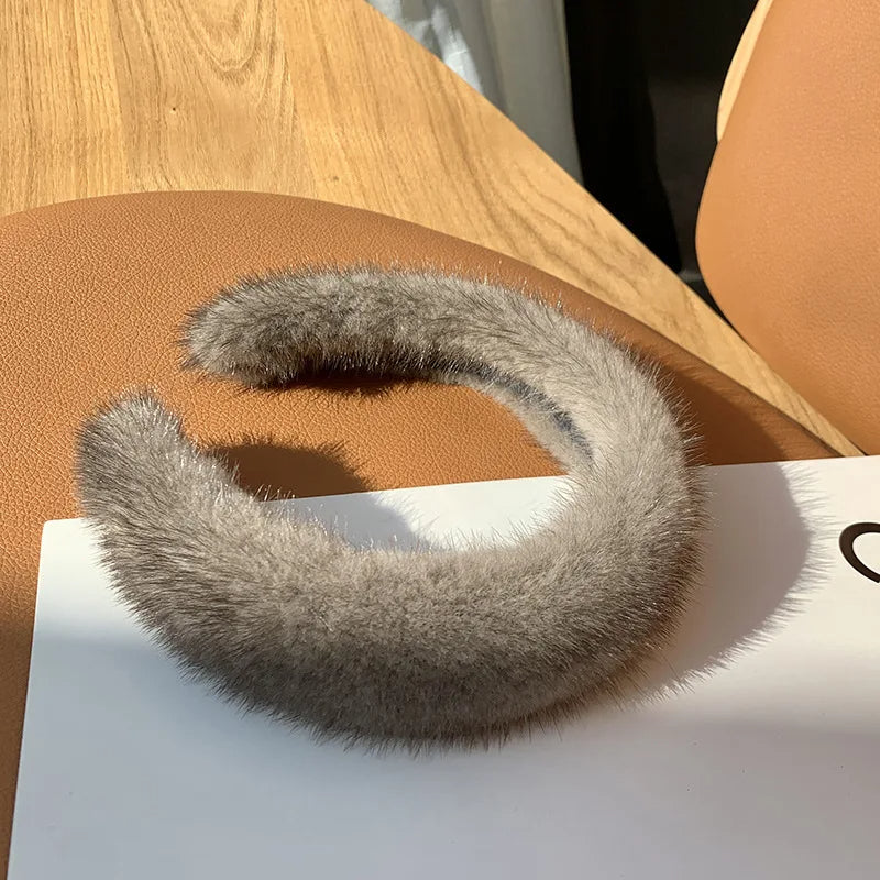 Olyssia | Women’s Luxurious Natural Fur Headband