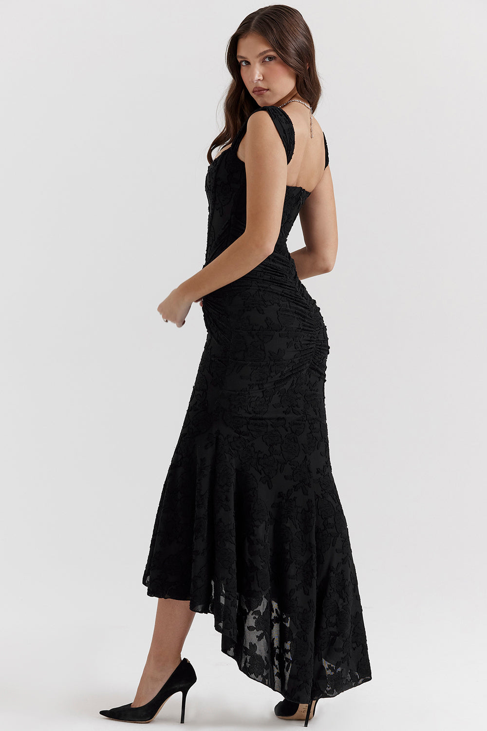 Celeste | Draped Corset Gown