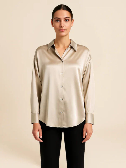 Sydney | Women’s Silk Long-Sleeve Blouse