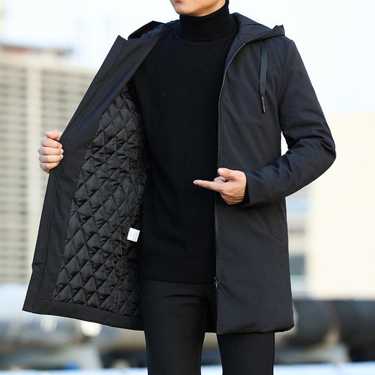 Eithan | Men’s Quilted Hooded Coat