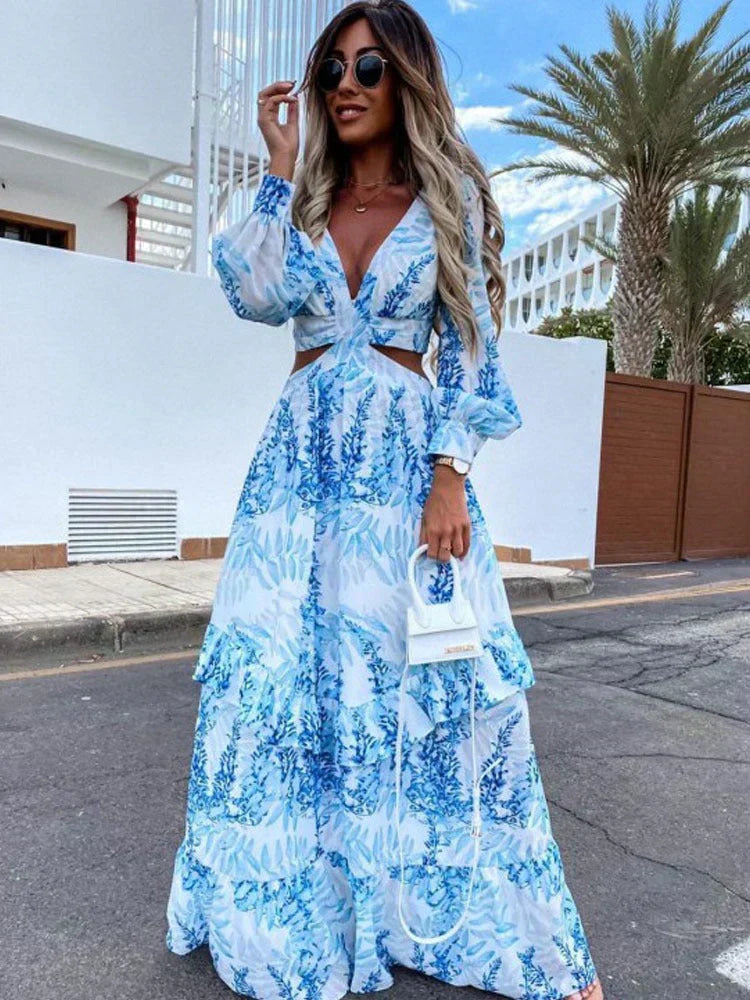 Zara | Women’s Elegant Maxi Dress