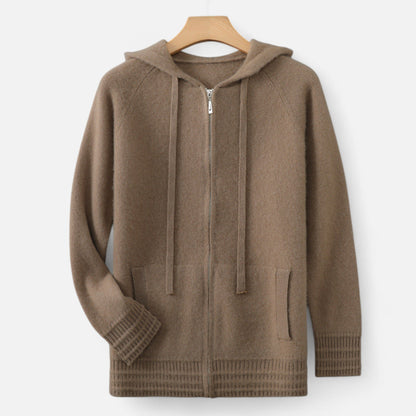 Camarlo | Men’s Hooded Cardigan – Refined Winter Knitwear