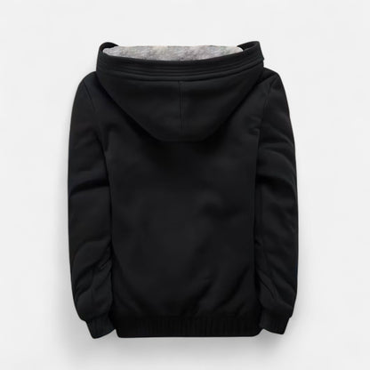 Raverton | Men’s Winter Jacket – Fleece-Lined Hooded Elegance