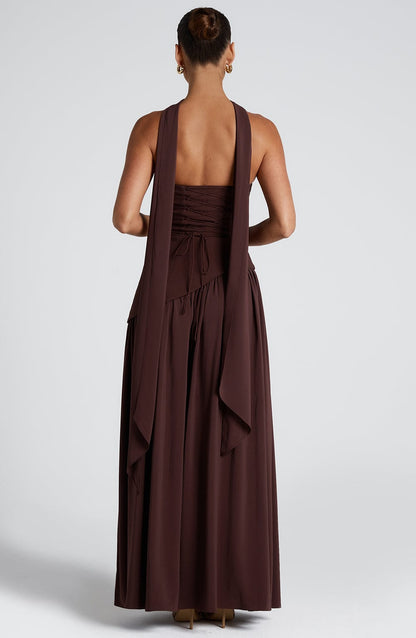 Raina | Crimson Allure Dress